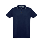 Slim-Fit-Poloshirts mit Logo aus Baumwolle, 210 g/m2, THC Rome zweite Ansicht
