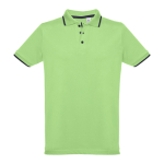 Slim-Fit-Poloshirts mit Logo aus Baumwolle, 210 g/m2, THC Rome