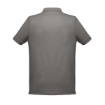 Poloshirts in Vollfarbe, Baumwolle und Polyester, 200 g/m2, THC Berlin farbe dunkelgrau dritte Ansicht