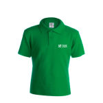 Modisches Kinder-Poloshirt aus 100 % Baumwolle, 180 g/m2, Keya Ansicht mit Druckbereich