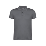 Atmungsaktives Funktions-Poloshirt aus Polyester, 180 g/m2, MKT farbe grau erste Ansicht