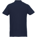 Poloshirts bedrucken u.a. aus Bio-Baumwolle, 220 g/m2, Elevate NXT farbe marineblau zweite Rückansicht