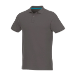 Poloshirt aus Bio-Baumwolle, 220 g/m², Elevate NXT farbe aschgrau