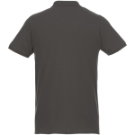 Poloshirt aus Bio-Baumwolle, 220 g/m², Elevate NXT farbe aschgrau zweite Rückansicht