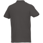 Poloshirt aus Bio-Baumwolle, 220 g/m², Elevate NXT farbe aschgrau dritte Rückansicht