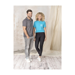 Poloshirt aus Bio-Baumwolle, 220 g/m², Elevate NXT farbe aschgrau Lifestyle-Bild