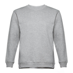 Unisex Sweatshirt aus Polyester und Baumwolle, 300 g/m2, THC Delta farbe grau