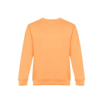 Unisex Sweatshirt aus Polyester und Baumwolle, 300 g/m2, THC Delta farbe korallenrot zweite Ansicht