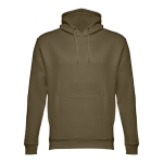 Unisex Sweatshirts mit Kapuze bedrucken, 320 g/m2, THC Phoenix farbe militärgrün