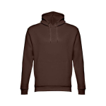 Unisex Sweatshirts mit Kapuze bedrucken, 320 g/m2, THC Phoenix farbe dunkelbraun zweite Ansicht