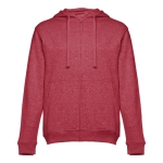 Sweatshirts für Siebdruck u.a. aus Baumwolle, 320 g/m2, THC Amsterdam farbe marmorrot