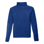 Unisex-Fleecejacke aus Polyester für Mitarbeiter, 260 g/m2, THC Vienna farbe köngisblau zweite Ansicht
