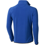 Mikrofaserjacke für Siebdruck aus Polyester, 190 g/m2, Elevate Life farbe blau Rückansicht