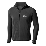 Mikrofaserjacke für Siebdruck aus Polyester, 190 g/m², Elevate Life Ansicht mit Druckbereich