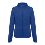 Taillierte Damen-Fleecejacke aus Polyester, 260 g/m2, THC Helsinki farbe köngisblau zweite Ansicht