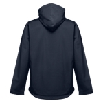 Softshelljacken mit Kapuze bedrucken aus Polyester, 280 g/m2, THC Zagreb farbe marineblau