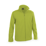 Wasserdichte und atmungsaktive Softshelljacke, 300 g/m2, MKT Baidok farbe lindgrün zweite Ansicht
