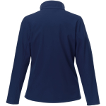 Damen-Softshelljacke aus Polyester, 250 g/m2, Elevate Essentials farbe marineblau zweite Rückansicht