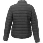 Isolierende Damen-Jacke aus Nylon 380T, Elevate Essentials farbe dunkelgrau zweite Rückansicht