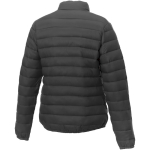Isolierende Damen-Jacke aus Nylon 380T, Elevate Essentials farbe dunkelgrau dritte Rückansicht