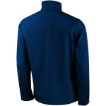 Softshelljacken als Werbemittel aus Polyester, 270 g/m2, Elevate Life farbe marineblau Rückansicht