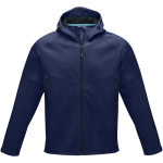 Softshell-Jacken aus rPET, 280 g/m2, Elevate NXT farbe marineblau zweite Vorderansicht