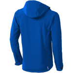 Wasserdichte Softshelljacke aus Polyester, 300 g/m2, Elevate Life farbe blau Rückansicht