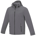 Wasserdichte Softshelljacke aus Polyester, 300 g/m2, Elevate Life farbe grau