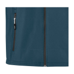 Wasserdichte Softshelljacke aus Polyester, 300 g/m2, Elevate Life farbe cyan-blau Detailansicht 2