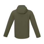 Wasserdichte Softshelljacke aus Polyester, 300 g/m2, Elevate Life farbe olivgrün zweite Rückansicht