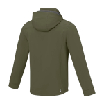 Wasserdichte Softshelljacke aus Polyester, 300 g/m2, Elevate Life farbe olivgrün dritte Rückansicht