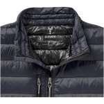 Daunenjacke mit Logo bedruckt aus Nylon 20D, 115 g/m2, Elevate Life farbe marineblau Detailansicht 3