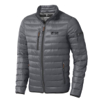 Daunenjacke mit Logo bedruckt aus Nylon 20D, 115 g/m2, Elevate Life Ansicht mit Druckbereich