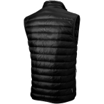 Wasserdichte Weste aus Nylon 20D und Daunen, 115 g/m2, Elevate Life farbe schwarz Rückansicht