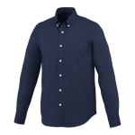 Oxford Hemd für Herren aus Baumwolle, 142 g/m2, Elevate Life farbe marineblau