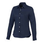 Oxford Hemd für Damen aus Baumwolle, 142 g/m2, Elevate Life farbe marineblau