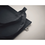 Günstige Bio-Baumwolltasche in Farbe für grünes Image, 140 g/m2 farbe marineblau fünftes Detailbild