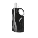 Günstige faltbare Flasche für Marathonläufer bedrucken, 750 ml farbe schwarz