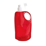 Günstige faltbare Flasche für Marathonläufer bedrucken, 750 ml farbe rot vierte Ansicht