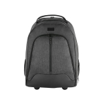 Trolley-Rucksack für Laptop aus wasserdichtem Polyester, 15,6'' farbe dunkelgrau zweite Ansicht