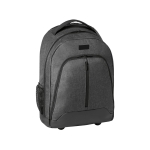 Trolley-Rucksack für Laptop aus wasserdichtem Polyester, 15,6'' farbe dunkelgrau
