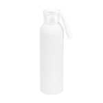 Auslaufsichere Aluminiumflasche mit Silikongriff, 660ml farbe weiß
