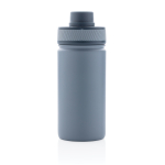 Sportliche Flasche mit Thermofunktion und Antitropfdeckel, 550 ml farbe blau vierte Ansicht
