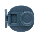 Sportliche Flasche mit Thermofunktion und Antitropfdeckel, 550 ml farbe blau siebte Ansicht