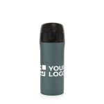 Doppelwandiger Thermobecher aus Edelstahl mit Logo bedruckt, 300 ml Ansicht mit Druckbereich