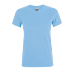 Günstiges Damen-T-Shirt aus 100 % Baumwolle, 150 g/m2, SOL'S Regent farbe pastellblau