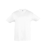 Kinder-T-Shirt aus Baumwolle, 150 g/m2, SOL'S Regent Kids farbe weiß neunte Ansicht