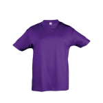 Kinder-T-Shirt aus Baumwolle, 150 g/m2, SOL'S Regent Kids farbe violett zweite Ansicht