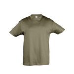 Kinder-T-Shirt aus Baumwolle, 150 g/m2, SOL'S Regent Kids farbe militärgrün