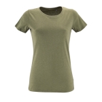 T-Shirts aus Baumwolle für Damen bedrucken, 150 g/m2, SOL'S Regent Fit farbe khaki
